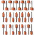 NIANNIAN Sanding Bits Kit Aluminum Oxide Rotary Tool-0