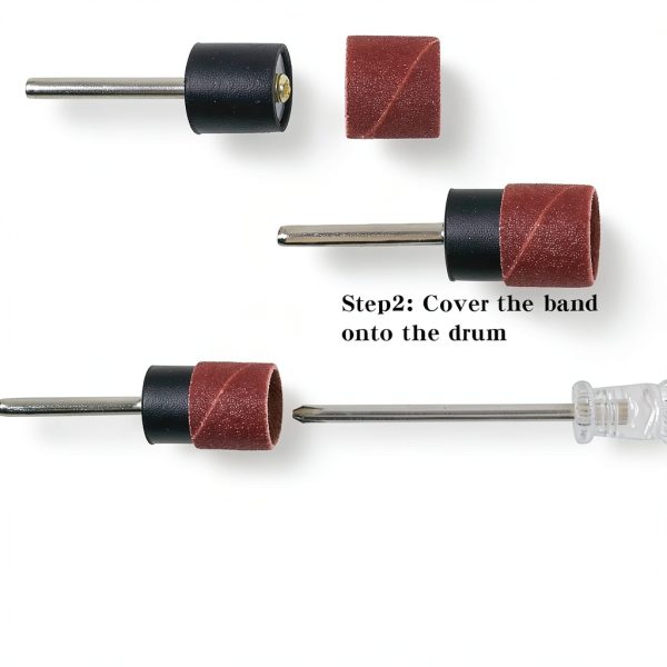 Coceca Rotary Sanding Bands 458pcs Power Tool Accessories-3