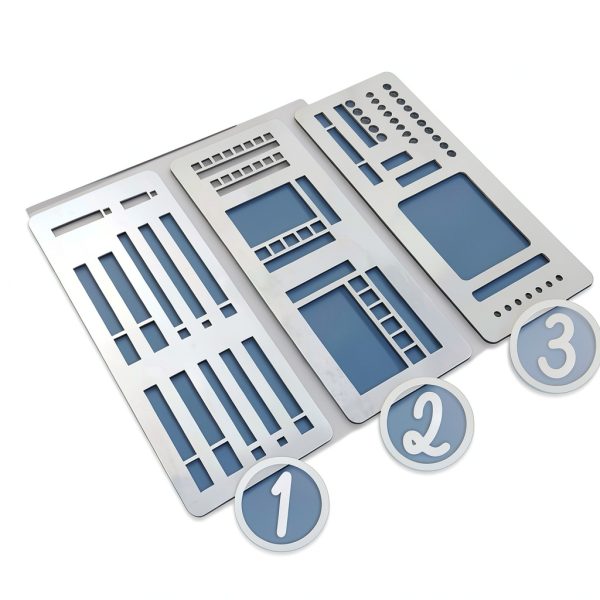 Generic Dot Grid Journal Stencils Mylar Modern Style-4