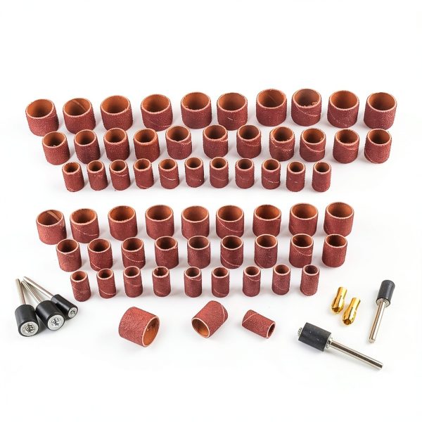 Coceca Rotary Sanding Bands 458pcs Power Tool Accessories-4
