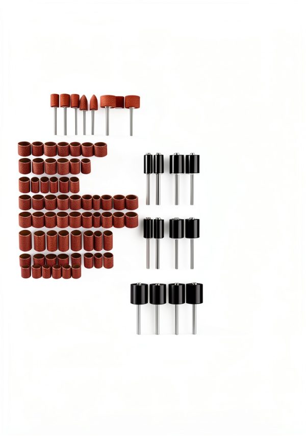Sumsoctober Sanding Drum Kit 159PCS Rotary Tool Accessories-5