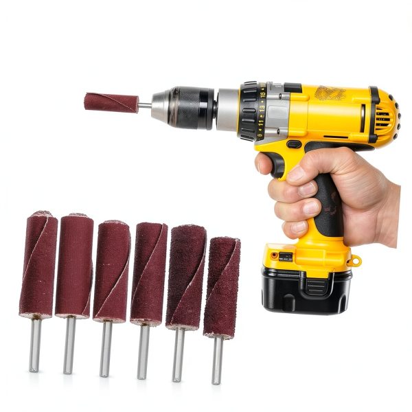 Mobestech Rotary Tool Sanding Bits Metal Wood Plastic-3
