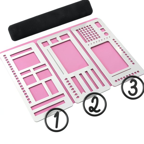 Generic Dot Grid Journal Stencils Mylar Modern Style-5