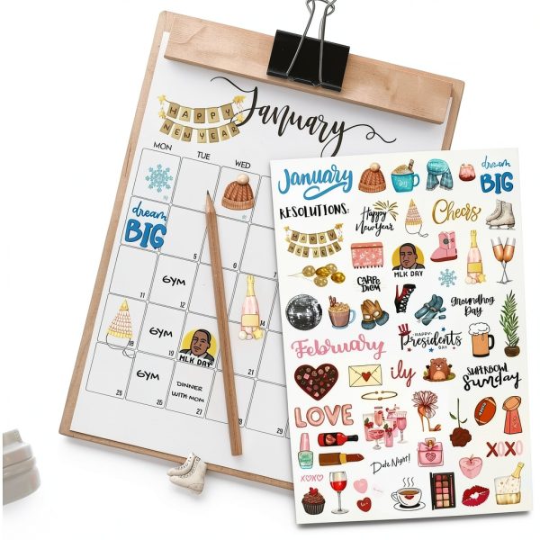 TriluckyDeco Planner Stickers Set-1