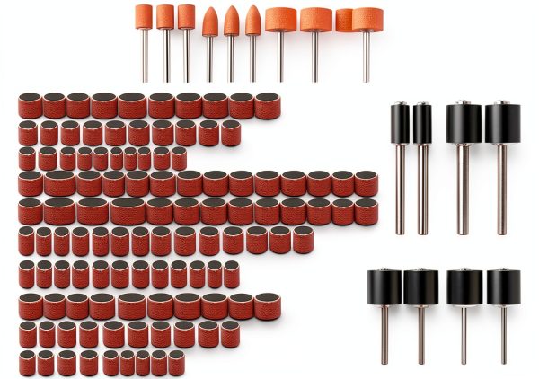 Sumsoctober Sanding Drum Kit 159PCS Rotary Tool Accessories-0
