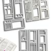 Generic Dot Grid Journal Stencils Mylar Modern Style-0