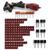 Sumsoctober Sanding Drum Kit 159PCS Rotary Tool Accessories-4