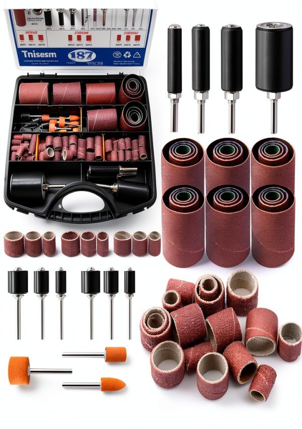 Tnisesm Power Rotary Tool Sanders Kit-0