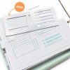 Generic Dot Grid Journal Stencils Mylar Modern Style-3