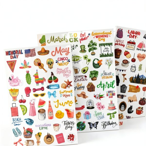 TriluckyDeco Planner Stickers Set-2