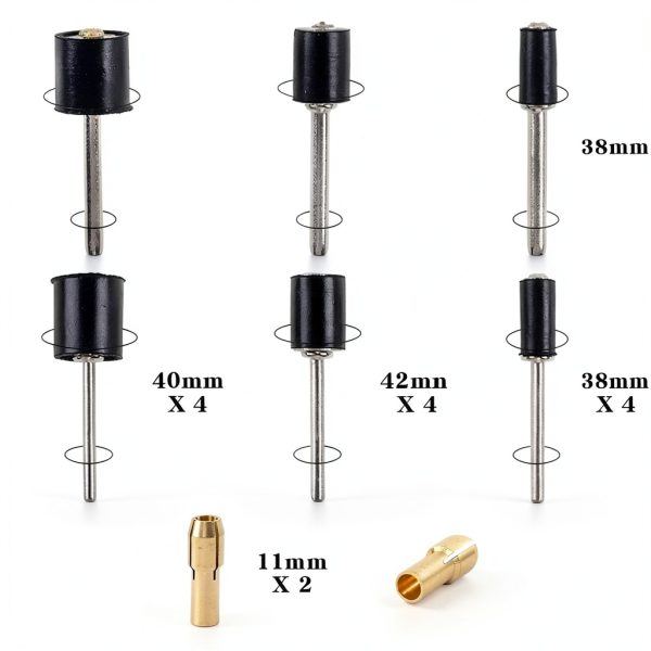 Coceca Rotary Sanding Bands 458pcs Power Tool Accessories-2