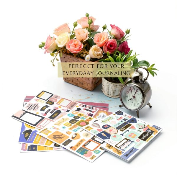 ZICOTO Waterproof Planner Stickers Gold Foil 1250-2