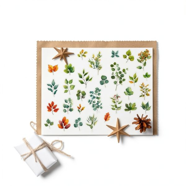 Pressed Flower Stickers slapaflife Journal-7