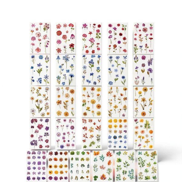 Pressed Flower Stickers slapaflife Journal-2