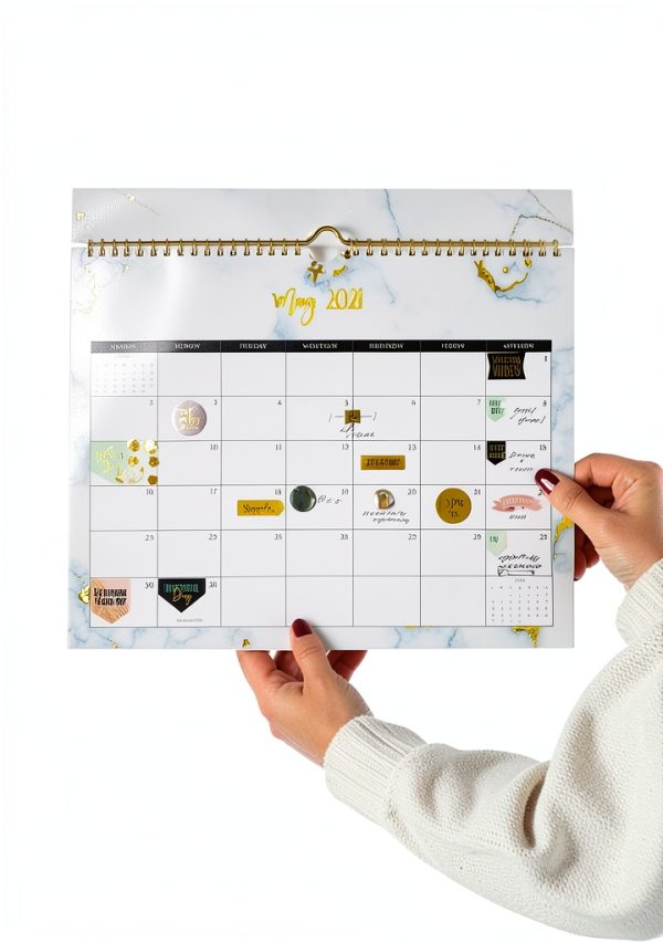 ZICOTO Waterproof Planner Stickers Gold Foil 1250-6