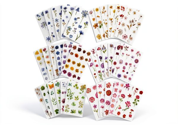 Pressed Flower Stickers slapaflife Journal-0