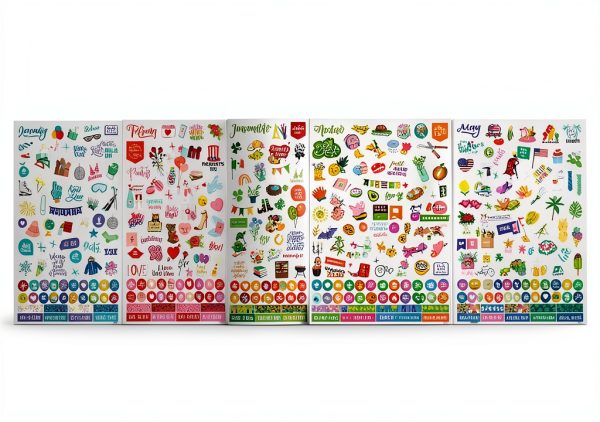 Shoparr Monthly Planner Stickers Premium Paper-1