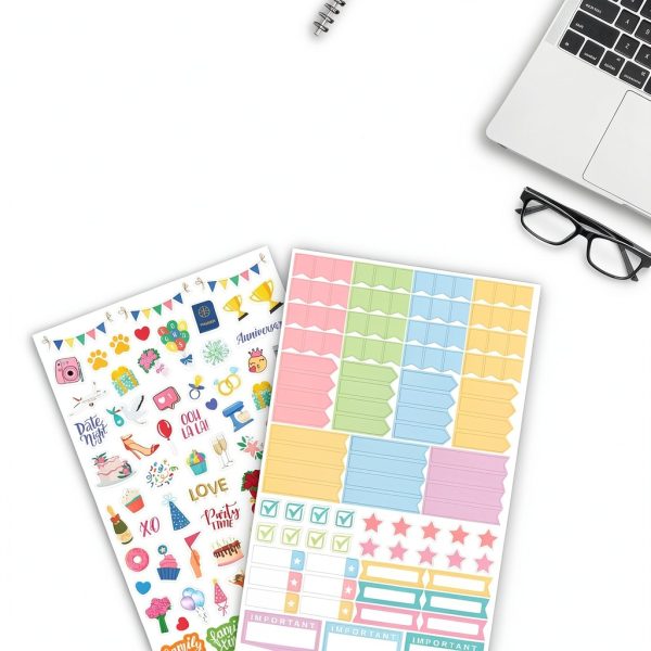 Shoparr Monthly Planner Stickers Premium Paper-2