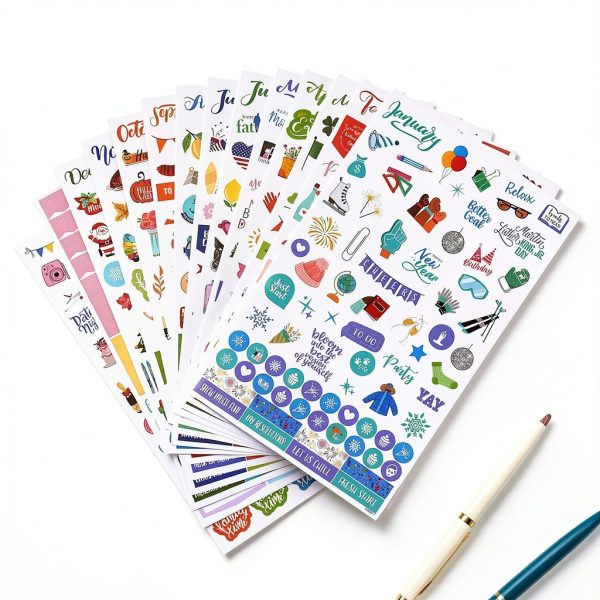 Shoparr Monthly Planner Stickers Premium Paper-5