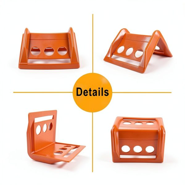 ENJ Lashing HDPE Corner Protectors Edge Guard 5.7x5.5x3.5 Orange 20-2