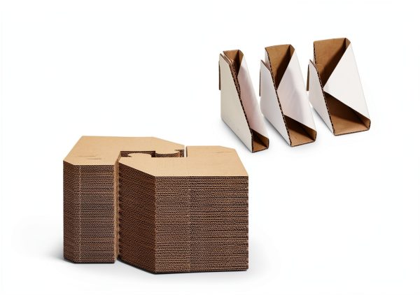 Zipcase 120 Pack Adjustable Cardboard Corner Protectors, Fit 1”,1.5” and 2.2” Frames, Corner Protectors for Shipping, Cardboard Packing Corner, Packaging Edge Protector, Cardboard Shipping Corners-3