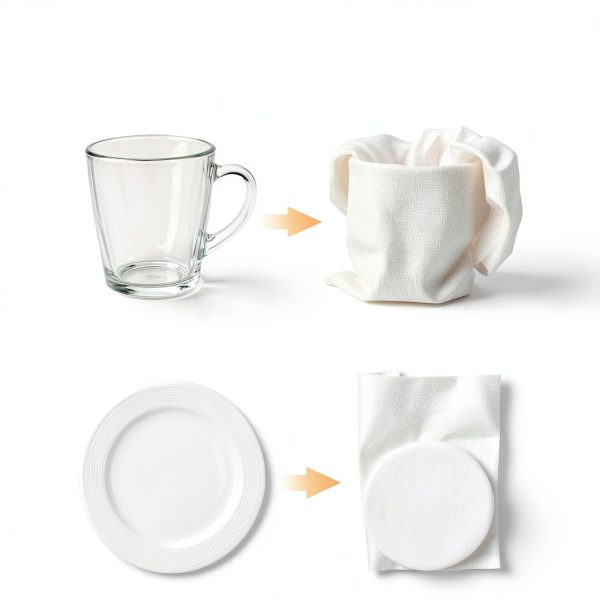Foam Pouches 50Pack 12x12 Packing Cushion for Dishes & Glasses Septo-2