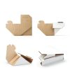 Zipcase 120 Pack Adjustable Cardboard Corner Protectors, Fit 1”,1.5” and 2.2” Frames, Corner Protectors for Shipping, Cardboard Packing Corner, Packaging Edge Protector, Cardboard Shipping Corners-5