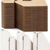 Zipcase 120 Pack Adjustable Cardboard Corner Protectors, Fit 1”,1.5” and 2.2” Frames, Corner Protectors for Shipping, Cardboard Packing Corner, Packaging Edge Protector, Cardboard Shipping Corners-0