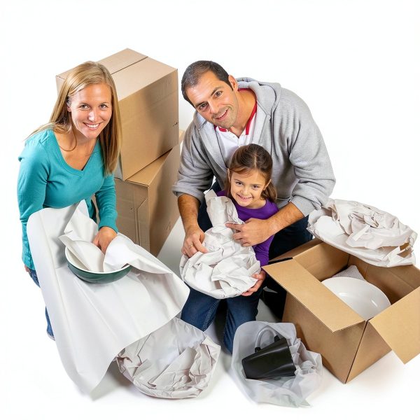 Packing Paper Saraytism Newsprint for Moving – 100 Sheets 27x15 Cream-6